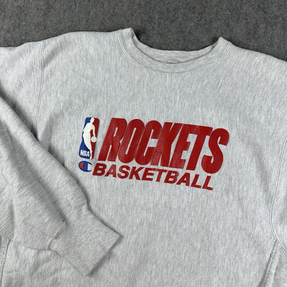 Champion Gray Rockets Basketball Sweatshirt - Picture 3 of 9